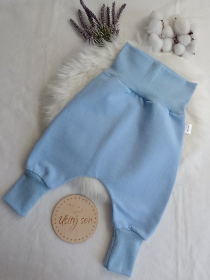 Baggy tepláčky BABY MODRÁ