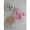 Kojenecké rukavičky BABY RŮŽOVÁ