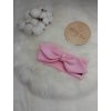 Čelenka s mašlí BABY RŮŽOVÁ