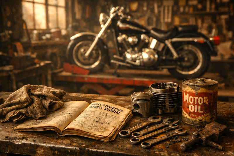 Krev starého železa: Průvodce mazáním motorů Evolution, Shovelhead a starších