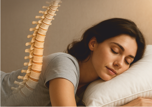 Jak spánek ovlivňuje regeneraci meziobratlových plotének (IVD) – mechanizmus a význam matrace