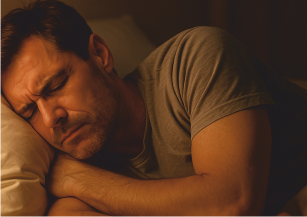 Co nám tělo “říká” ve spánku: signály napětí, bolesti a neklid