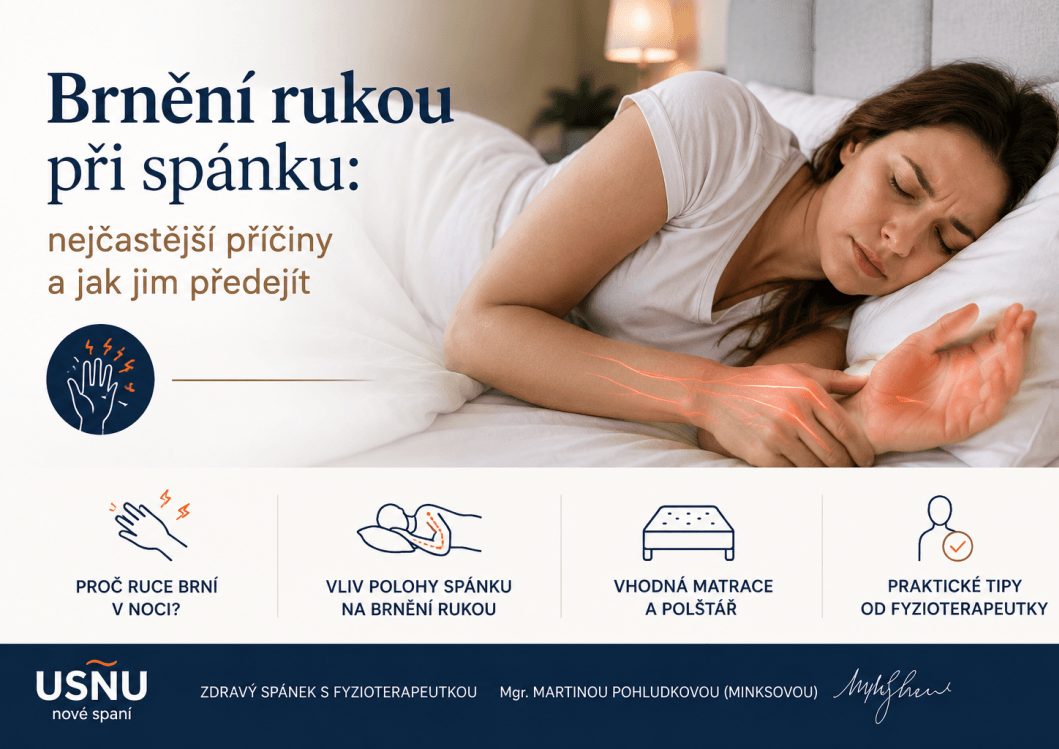 Brnění rukou při spánku: nejčastější příčiny a jak jim předejít.