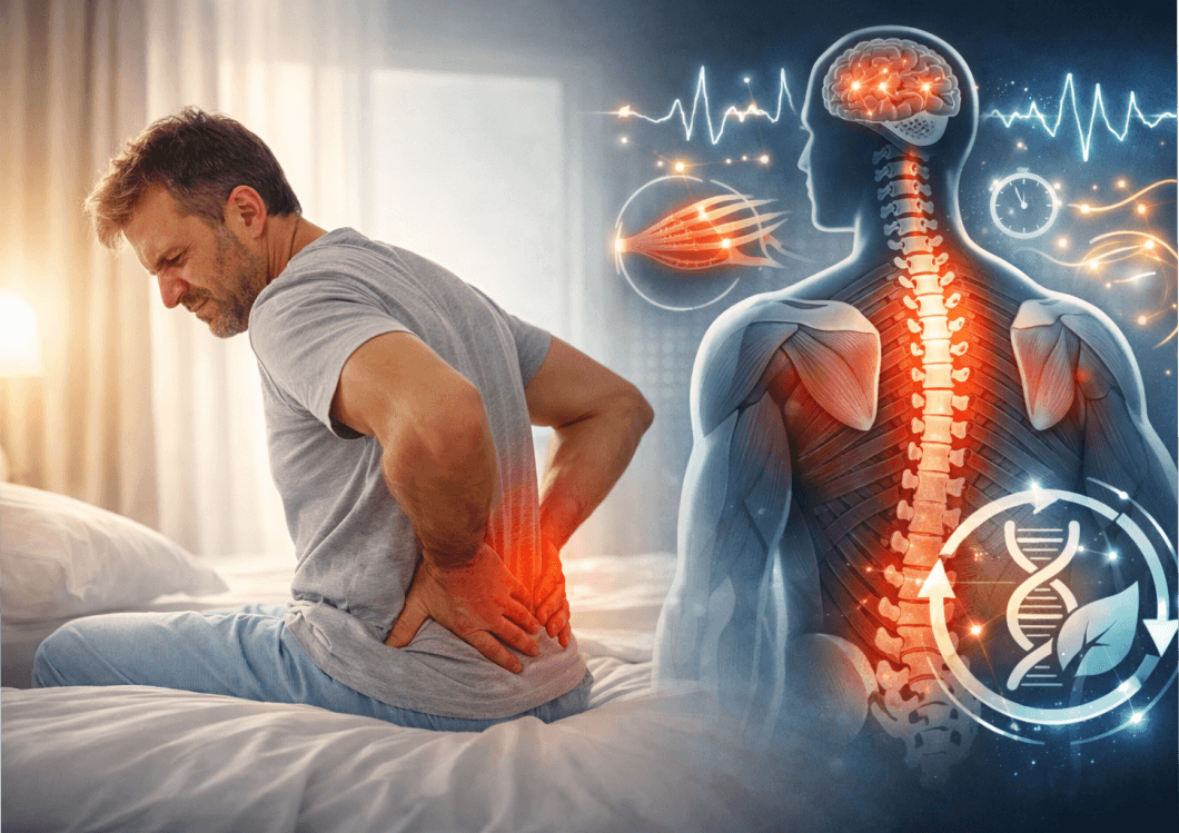 SVALOVÁ PAMĚŤ A NOČNÍ REGENERACE - PROČ SE "VYLEŽENÁ" BOLEST ZAD ZHORŠUJE RÁNO