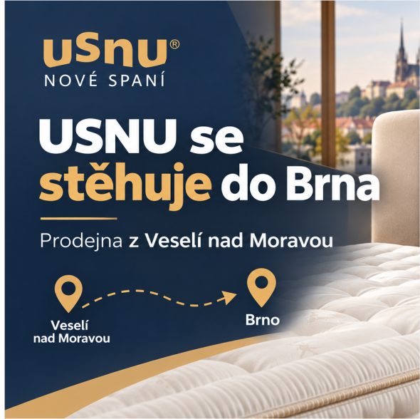Prodejna USNU se stěhuje z Veselí nad Moravou do Brna