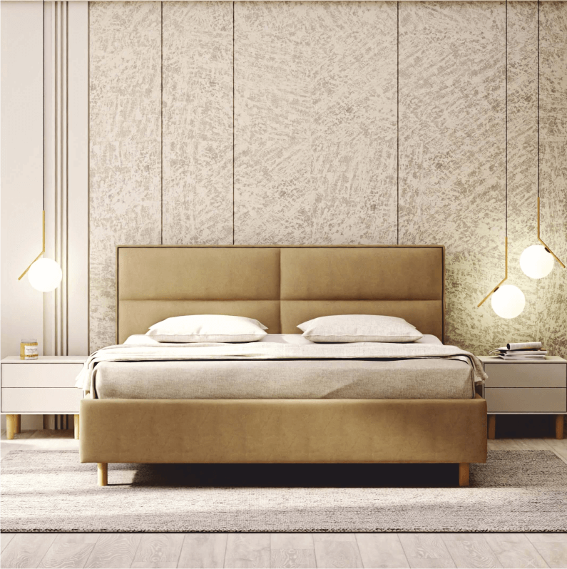 Novinka: čalouněné postele USNU – Meteora, Sovana, Vitozza