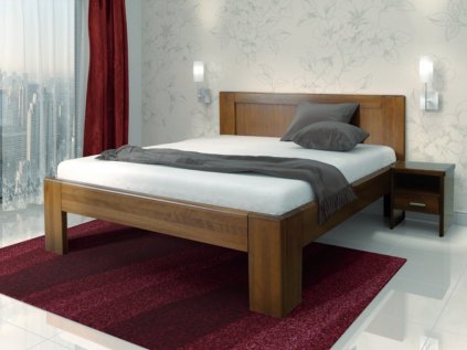 Dřevěná postel z masivu EDIT buk| USNU.cz