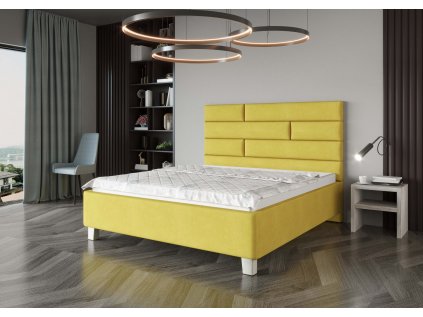 Luxusní čalouněná postel USNU Horizont