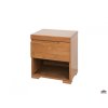 MONTE CARLO noční stolek 1-zásuvkový - masivní buk cink - VÝPRODEJ EXPOZICE