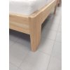 Postel z masivu Mineros Lux buk detail nohy