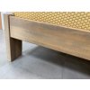 Postel z masivu Thermal buk detail nohy a bocnice | USNU.cz