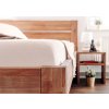 Buková postel Ampara s plným čelem u nohou detail 11