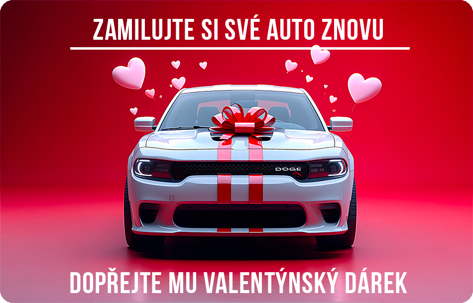 Zamilujte si své auto znovu – dopřejte mu valentýnský dárek!