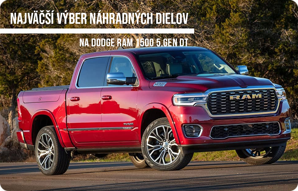USpartshop.sk - Najväčší výber náhradných dielov na Dodge RAM 1500 5.gen DT