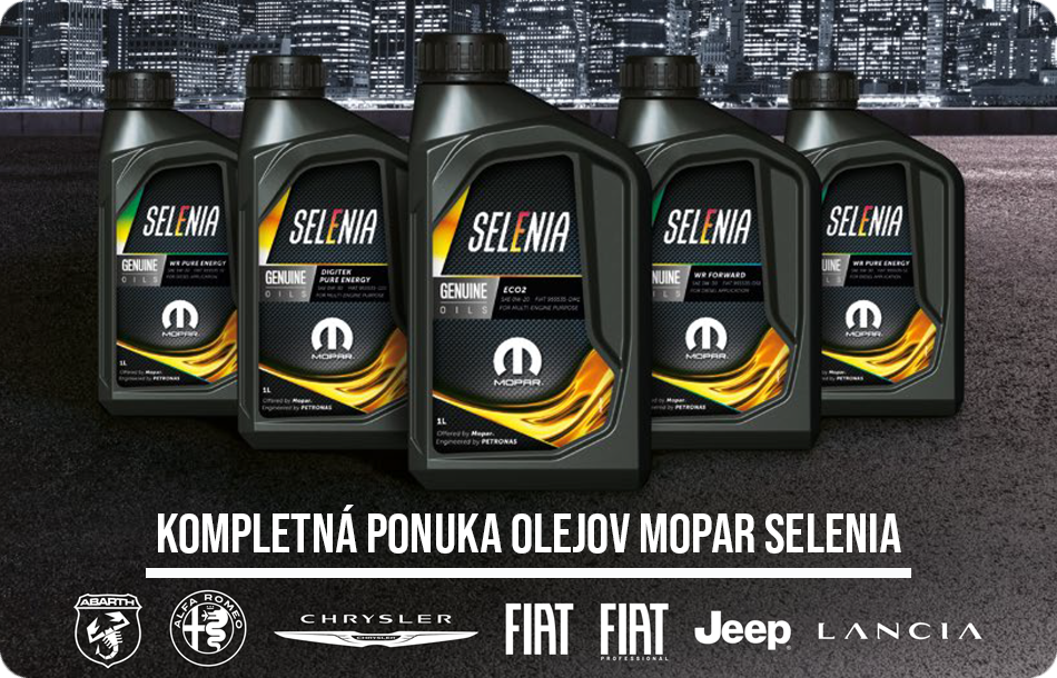 USpartshop.sk - Kompletná ponuka olejov Mopar Selenia