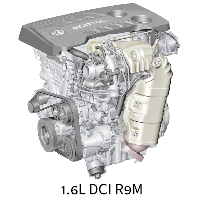 1.6L dCi R9M