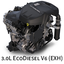 3.0L EcoDiesel V9 (EXH)