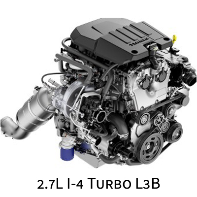 GM 2.7 Liter I-4 Turbo L3B Engine
