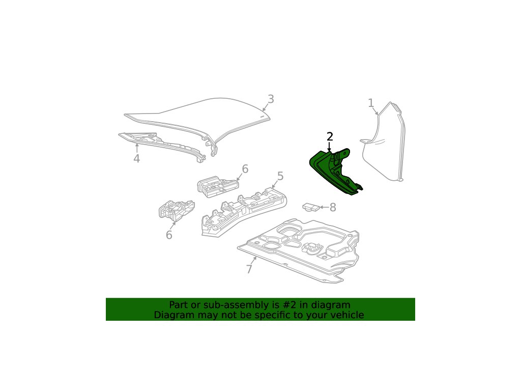 Chevrolet Corvette C8 Zewnętrzna dolna część deski rozdzielczej w kolorze czarnym