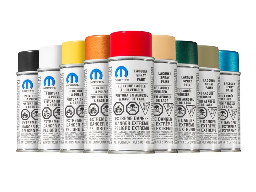 Mopar Bombe de peinture / Touch Up Spray (PYF) Giallo Prototipo, Yellow C/C