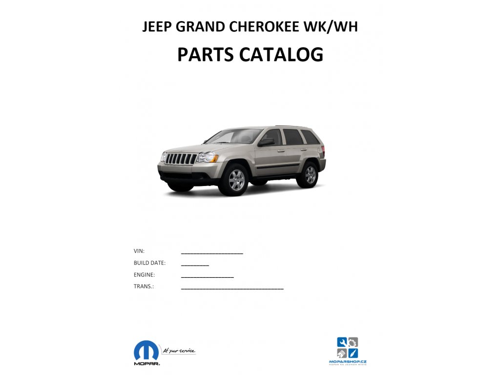 28587 jeep grand cherokee wk wh katalog dilu parts catalog