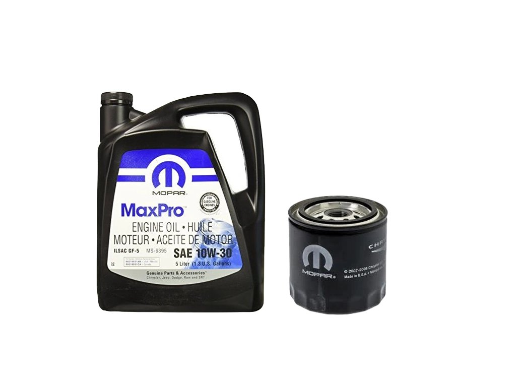 Jeep Grand Cherokee ZJ/ZG 5.2L - Mopar olej 10W-30 (5L) + Olejový filter