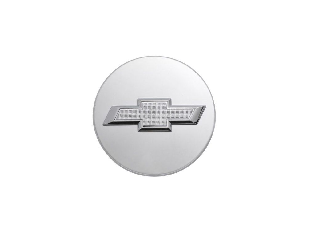 Chevrolet Tapa central cromada con logotipo Bowtie cromado