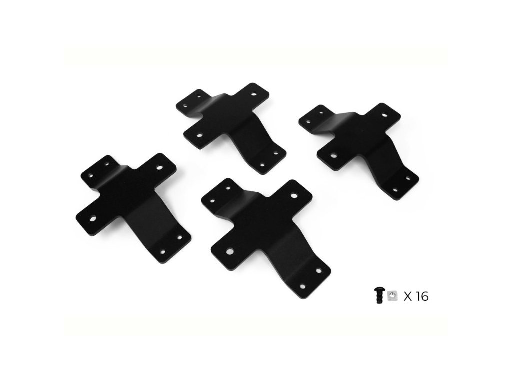 Kit di montaggio Venture TEC™ per GMC Sierra 1500 5.gen, Chevrolet Silverado 1500 4.gen (per l'uso con tende da tetto Napier e Freespirit Recreation®) di Putco®