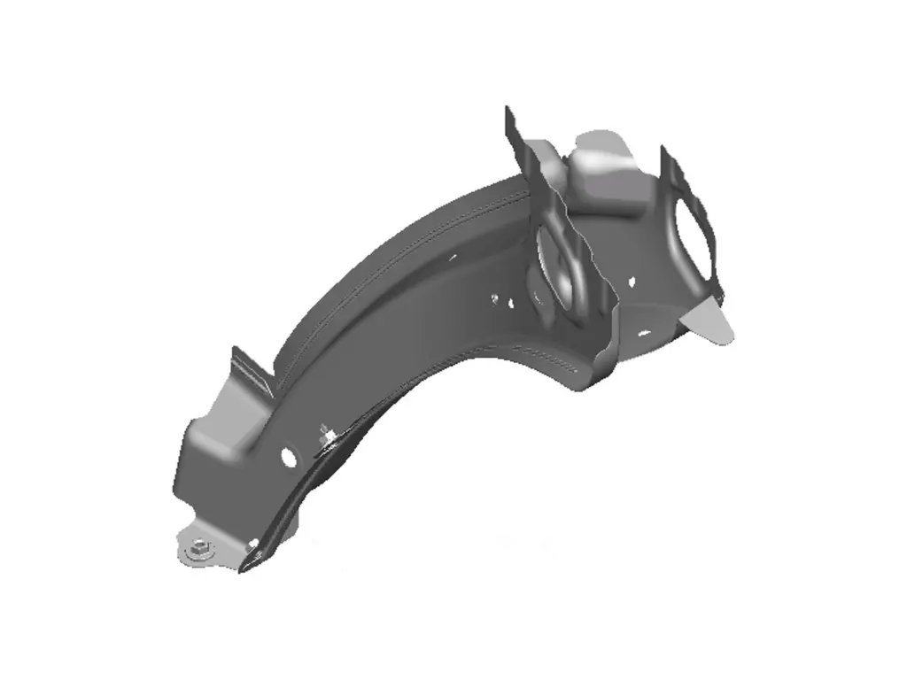 Chevrolet Silverado 1500 4.gen Horní boční lišta na straně řidiče