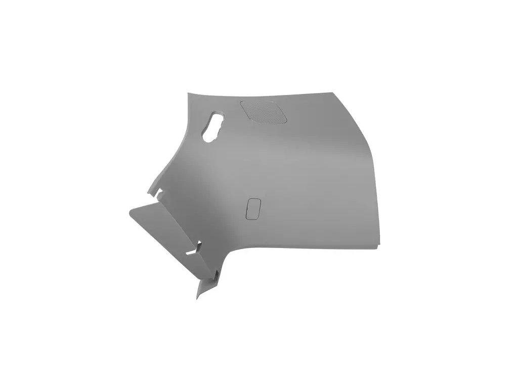 Cadillac Escalade Light Ash Grey Colore Angolo posteriore della carrozzeria sul lato conducente Striscia di rifinitura superiore 23448161