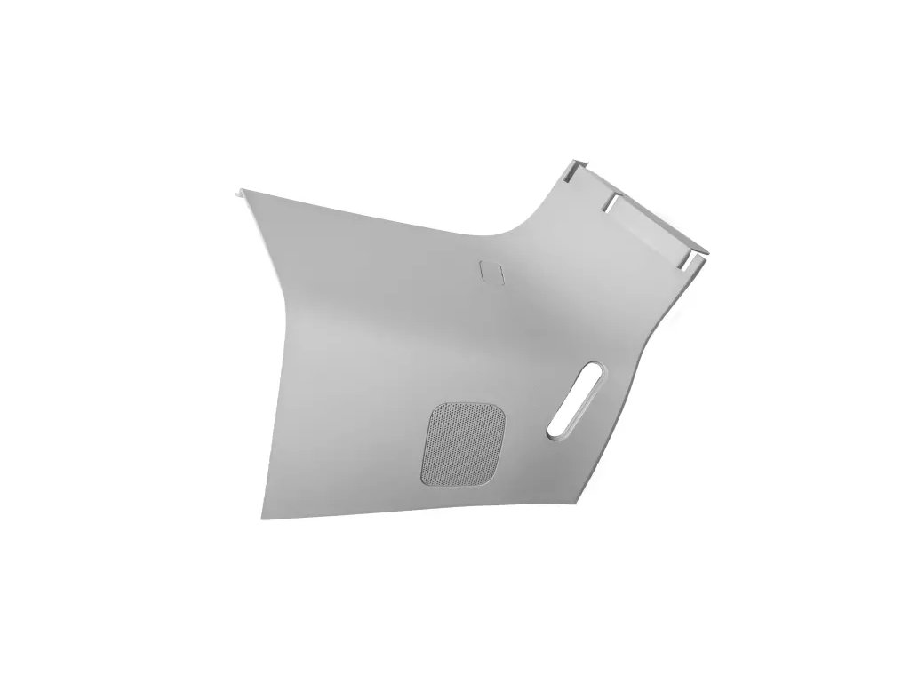 Cadillac Escalade Light Ash Grey Colore Angolo posteriore della carrozzeria sul lato conducente Striscia di rifinitura superiore 23448179