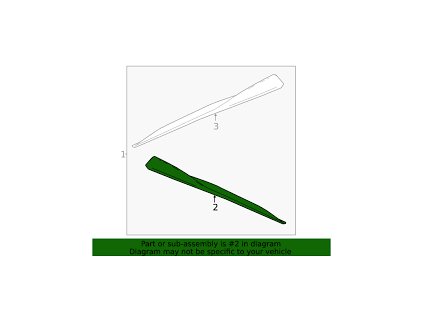 Chevrolet Corvette C8 Sada pro výlisky 84331272, 84660630