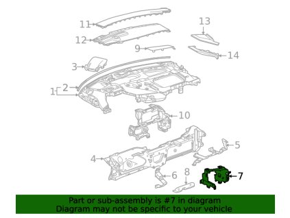 Chevrolet Corvette C8 Držák F