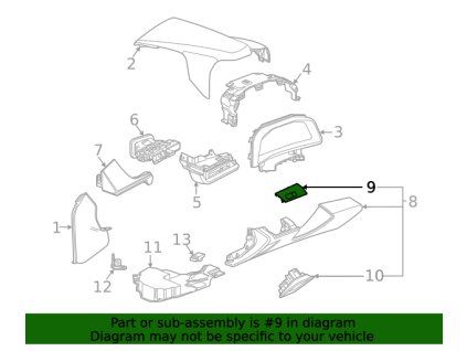 Support Chevrolet Corvette C8 F
