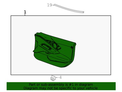 Chevrolet Corvette C8 F Trimování 84935957, 84998976, 85057204, 85094235, 85146824, 85600314, 85661751, 86826148