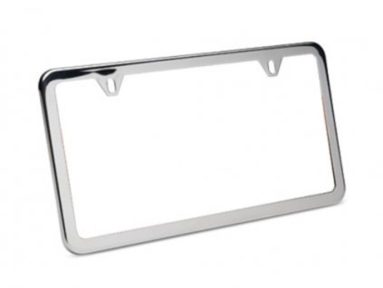 Jeep, Chrysler, Dodge Silver license plate frame