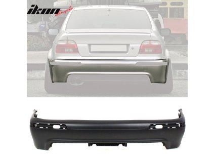 BMW E39 5-Series Unpainted Twin M5 Style 1997-2003 Přední nárazník