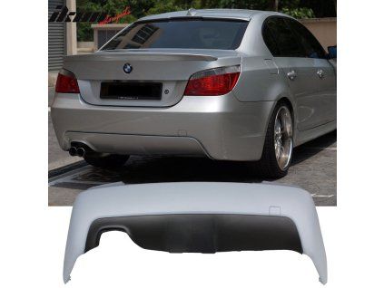 BMW E60 5 Series M-Tech Style 2004-2010 Parachoques trasero sin pintar