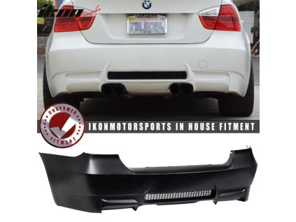 BMW E90 M3 Style 2006-2011 Zadní nárazník nelakovaný