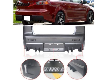 Mitsubishi Lancer FQ FQ440 Style 2008-2015 Zadní nárazník spodní
