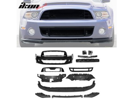 Ford Mustang GT500 Style 2010-2014 Přední nárazník s lemem masky chladiče