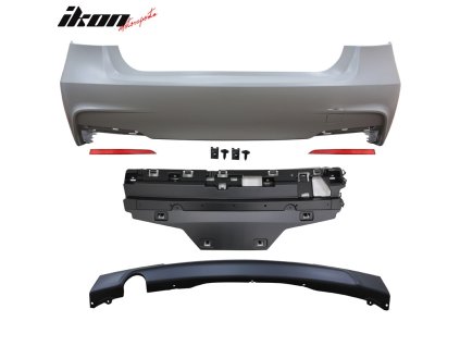 BMW 3-Series F30 MT M Sport 2012-2018 Zadní nárazník nelakovaný