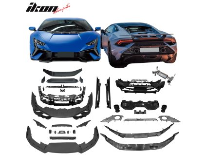 Lamborghini Huracan Tecnica Style 2015-2024 Přední a zadní nárazník, přestavba karosářské sady
