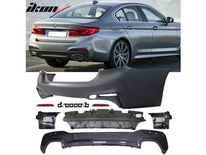 BMW 5 Series G30 MT 2017-2020 Zadní nárazník PP
