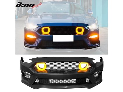 Ford Mustang 2021 Mach-1 Style 2018-2023 Paraurti anteriore con griglia LED