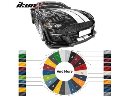 Ford Mustang GT500 Style 2018-2023 Frontstoßstange lackiert aus PP