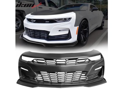 Chevrolet Camaro SS Style 2019-2024 Frontstoßstange, unlackiert, mattschwarze Blende