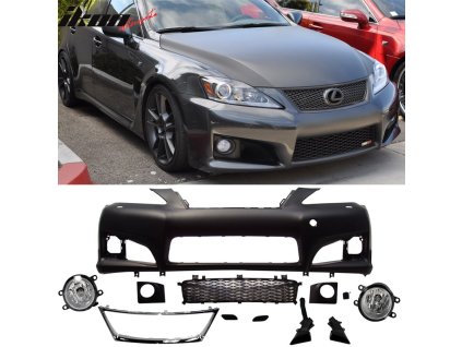 Lexus IS250 350 ISF 2009-2010 Přední nárazník bez PDC plus mlhová světla