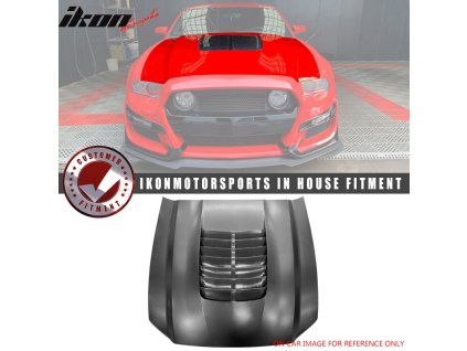 Ford Mustang GT500 Style 2010-2014 Maska przednia, niemalowany panel aluminiowy