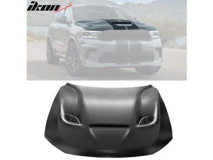Dodge Durango 2011-2024 Capot 21 plus Hellcat Style, aluminium